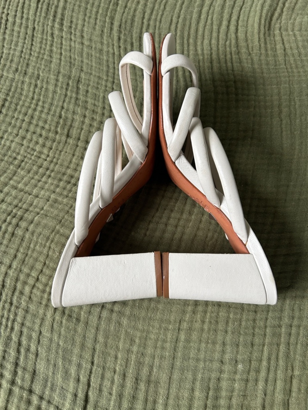 Schutz Strappy Block Heel Sandal - Picture 3 of 6